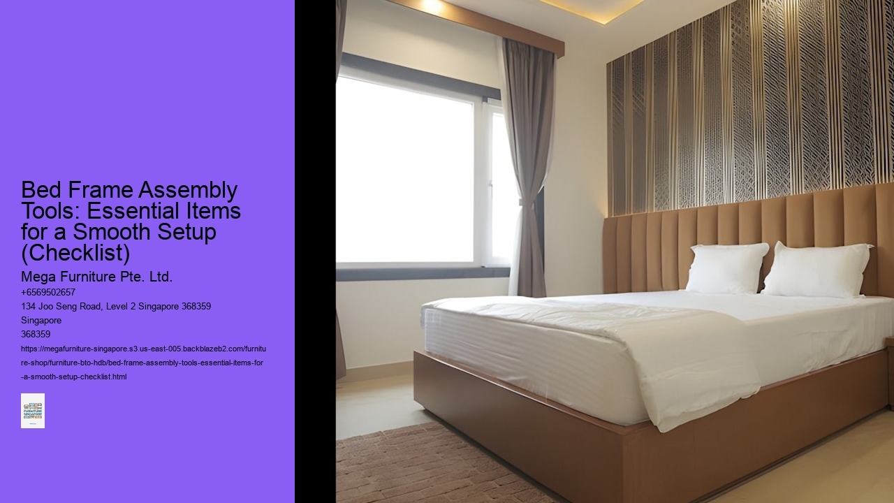 Bed Frame Assembly Tools: Essential Items for a Smooth Setup (Checklist)