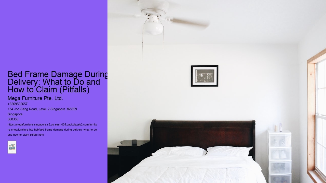 Bed Frame Damage During Delivery: What to Do and How to Claim (Pitfalls)