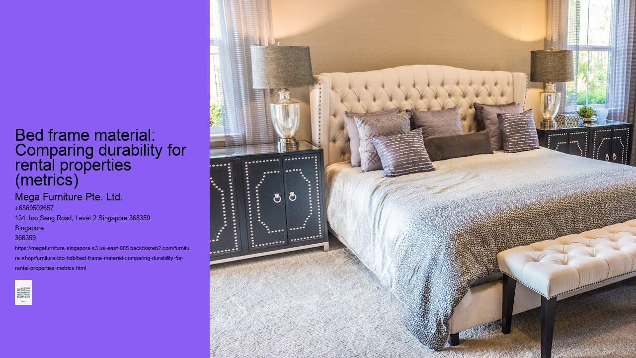 Bed frame material: Comparing durability for rental properties (metrics)