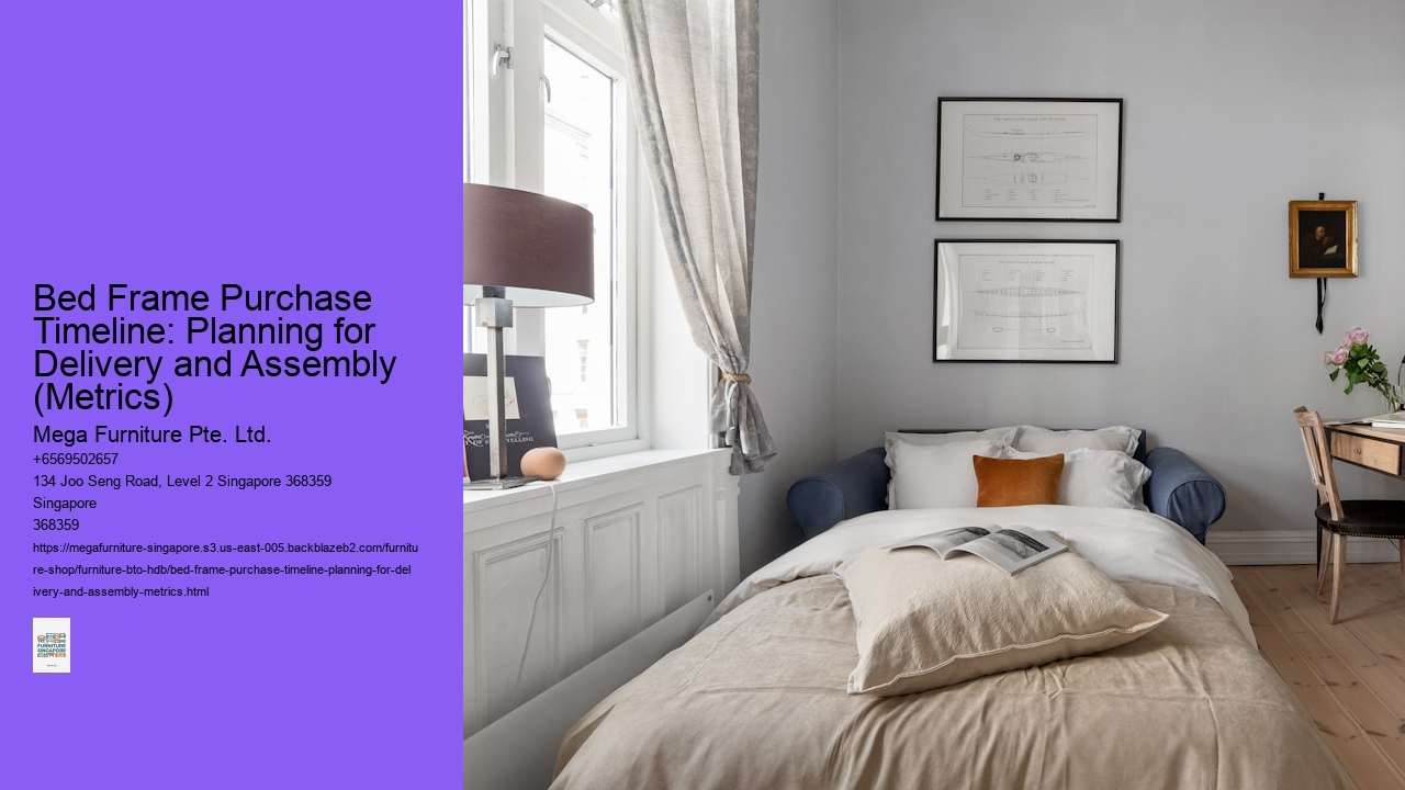 Bed Frame Purchase Timeline: Planning for Delivery and Assembly (Metrics)
