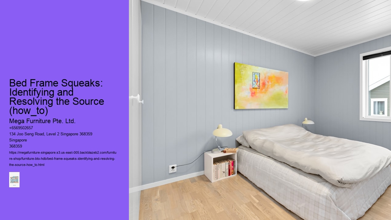 Bed Frame Squeaks: Identifying and Resolving the Source (how_to)