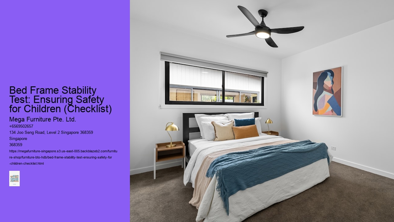Bed Frame Stability Test: Ensuring Safety for Children (Checklist)