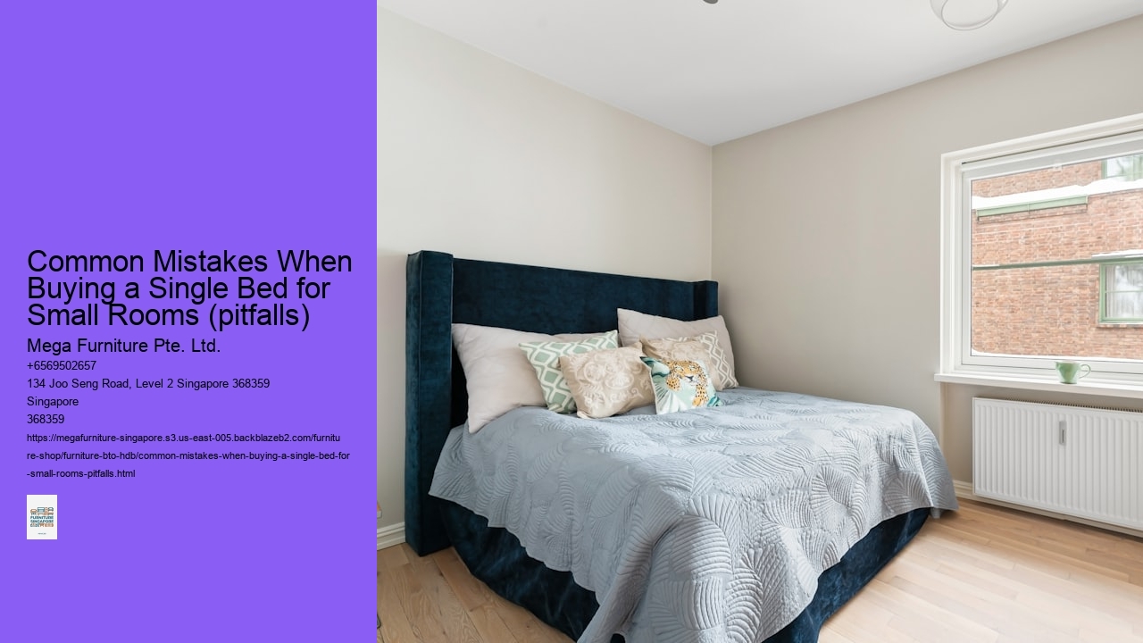 Common Mistakes When Buying a Single Bed for Small Rooms (pitfalls)