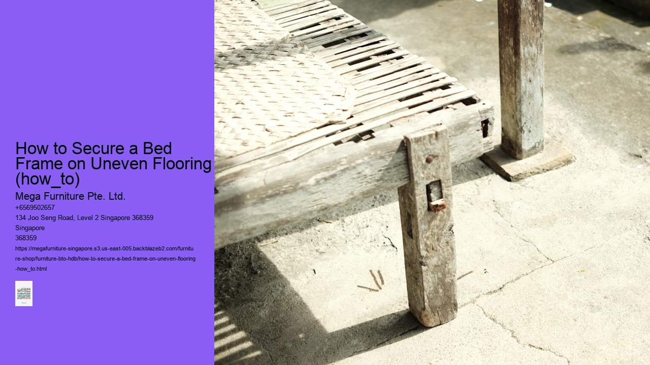 How to Secure a Bed Frame on Uneven Flooring (how_to)