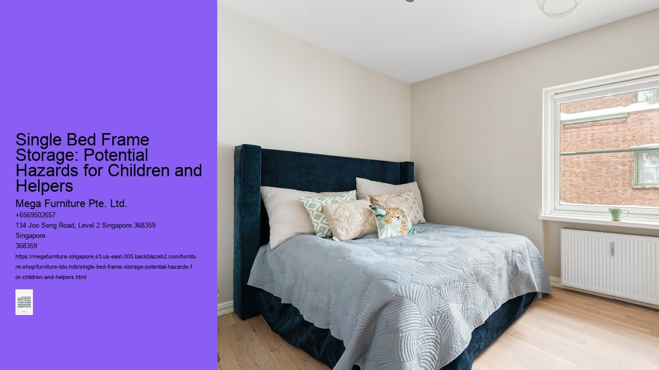 Single Bed Frame Storage: Potential Hazards for Children and Helpers