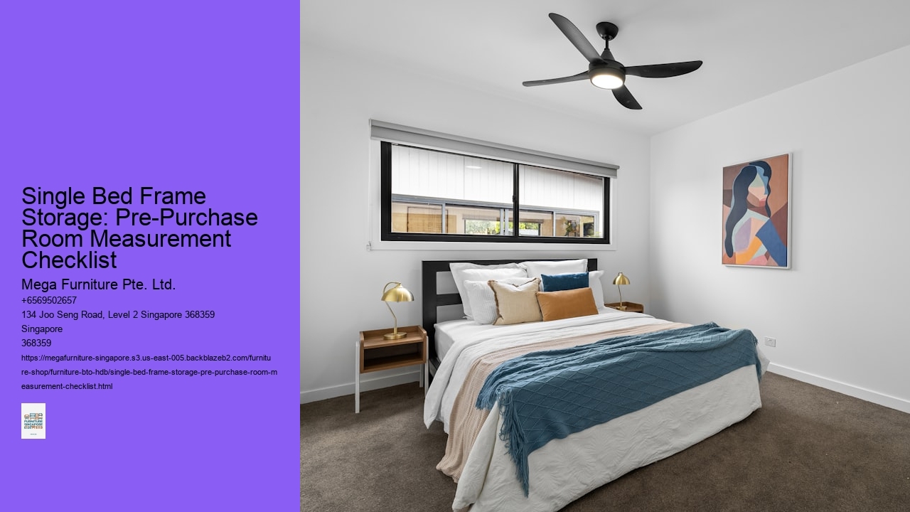 Single Bed Frame Storage: Pre-Purchase Room Measurement Checklist