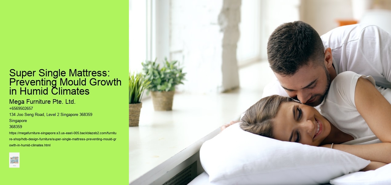 Super Single Mattress: Preventing Mould Growth in Humid Climates